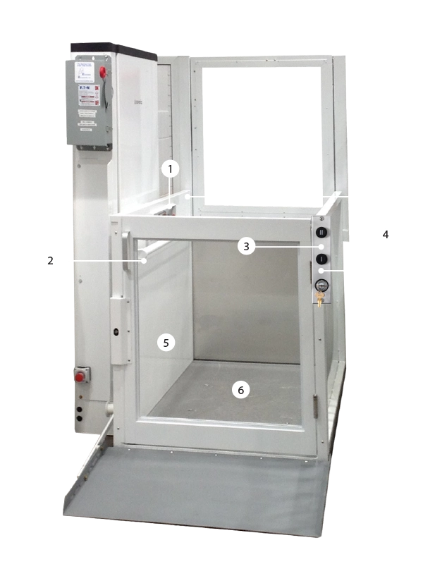 V-1504 Standard Wheelchair Lift | Residential & Commercial - Savaria
