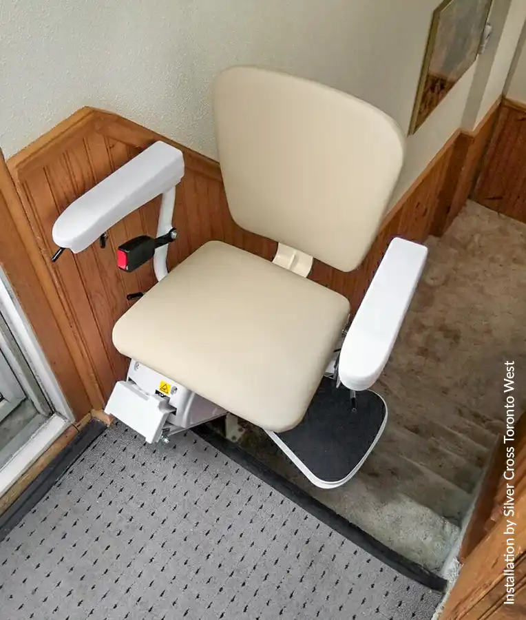 Savaria K2 swivel seat from ElectroEase Stair Lifts