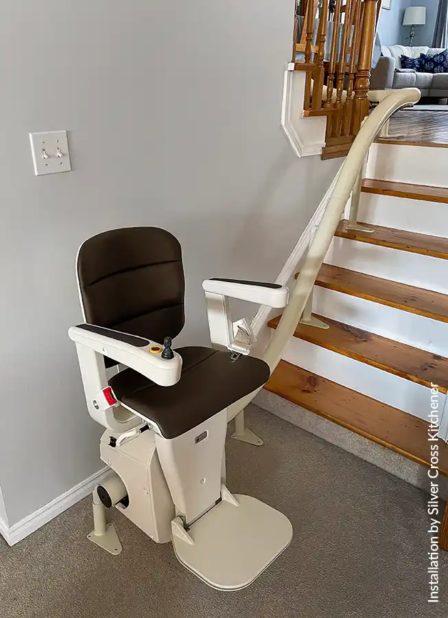 Freecurve in a split-level home