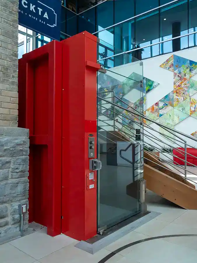 Savaria Prestige glass enclosure from ElectroEase Stair Lifts