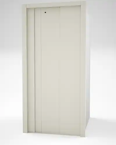 Architectural White option for Savaria residential home elevator