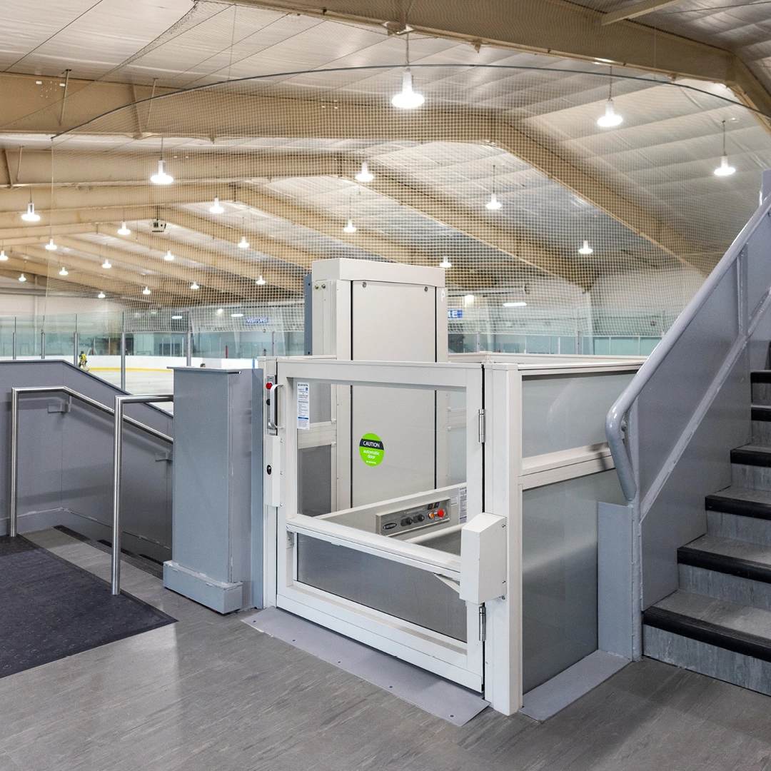 V-1504 Enclosure at an arena